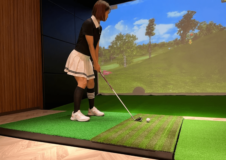 1st RANGE GOLF 森ノ宮店の打席