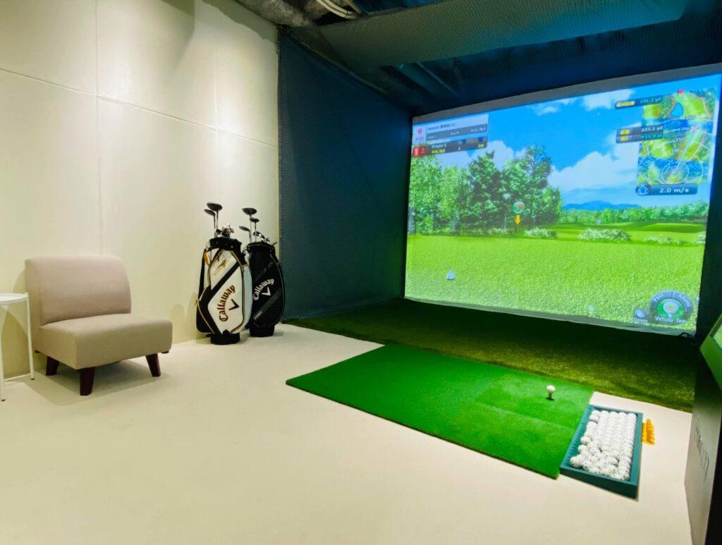 SMART GOLF 九品仏店のドライビングレンジ