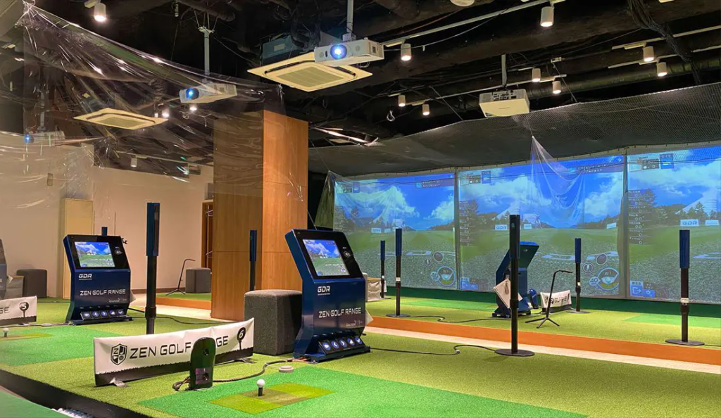 ZEN GOLF RANGE プレミアヨコハマ センター北店の打席