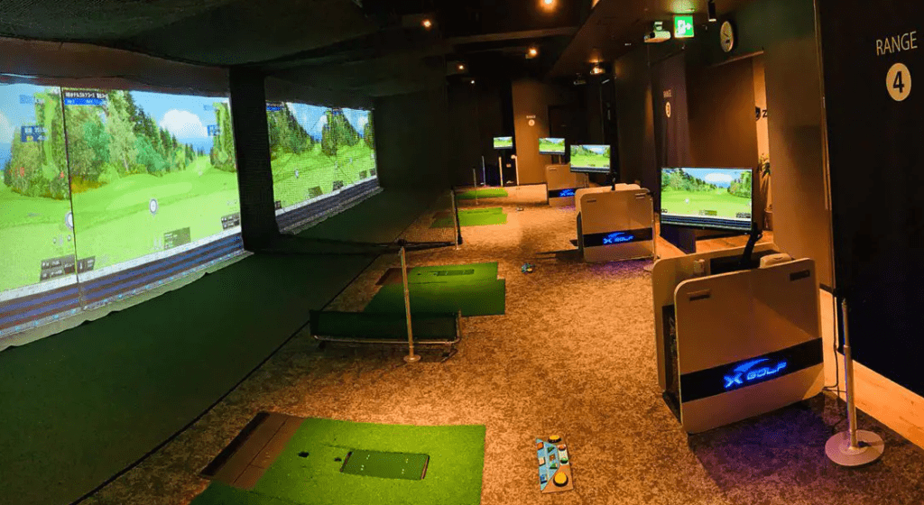 ZEN GOLF RANGE 代官山店の打席