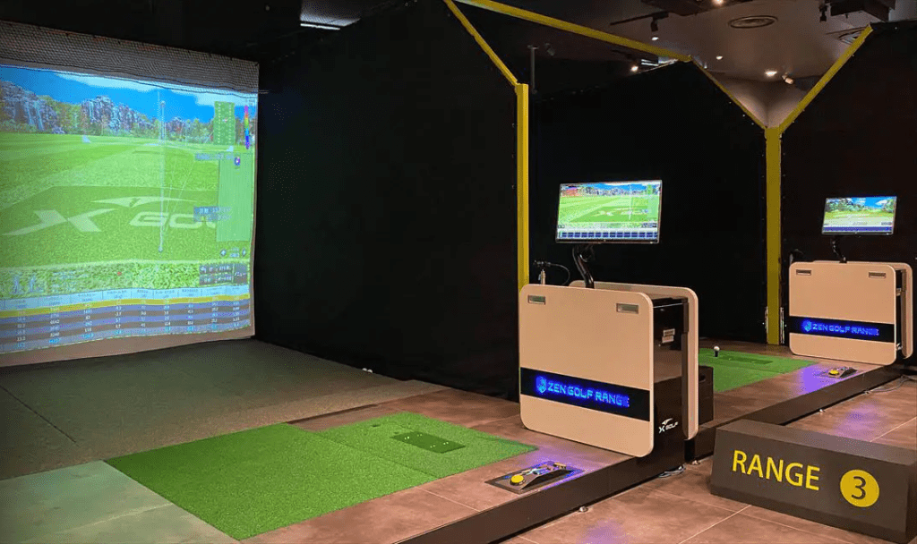 ZEN GOLF RANGE オーパ八王子店の打席