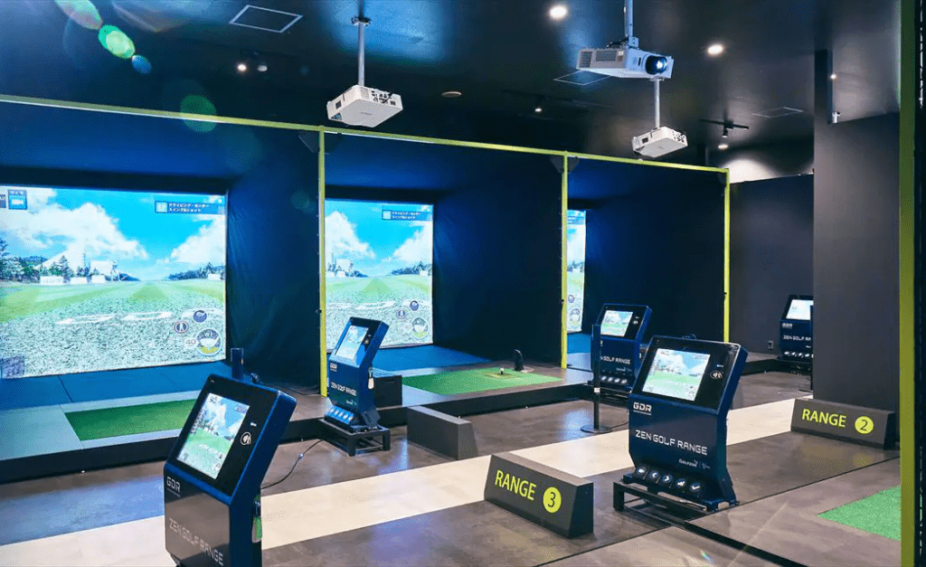 ZEN GOLF RANGE 春日部店の打席