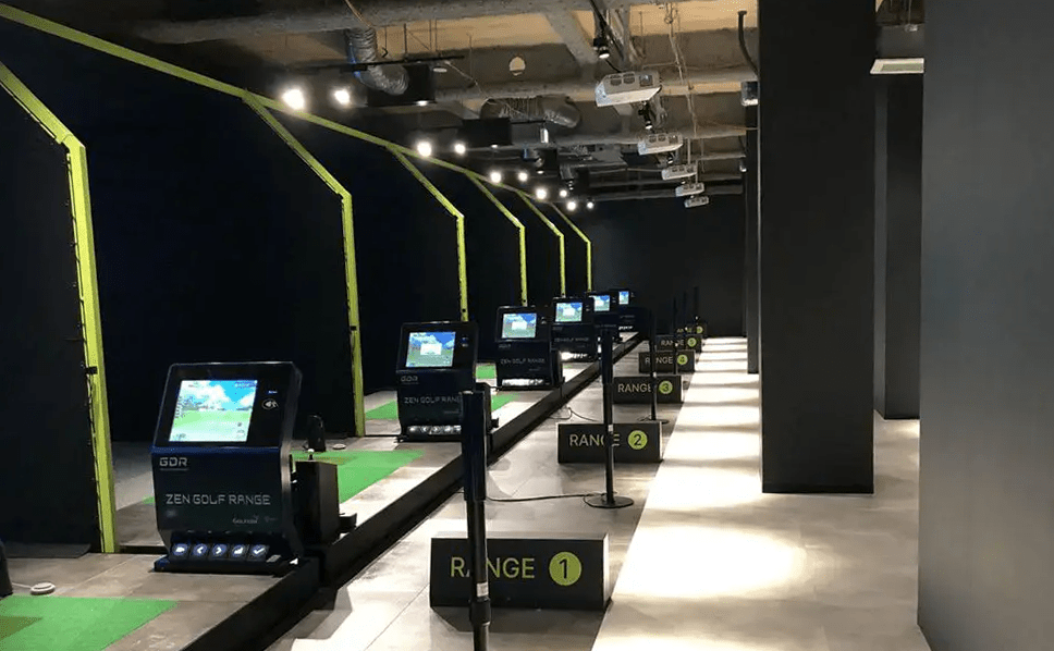 ZEN GOLF RANGE 新子安店の打席